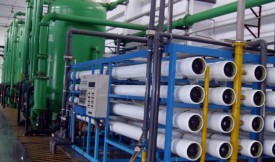 「使用现场」某电子厂纯水处理设备选用净水椰壳柱状活性炭